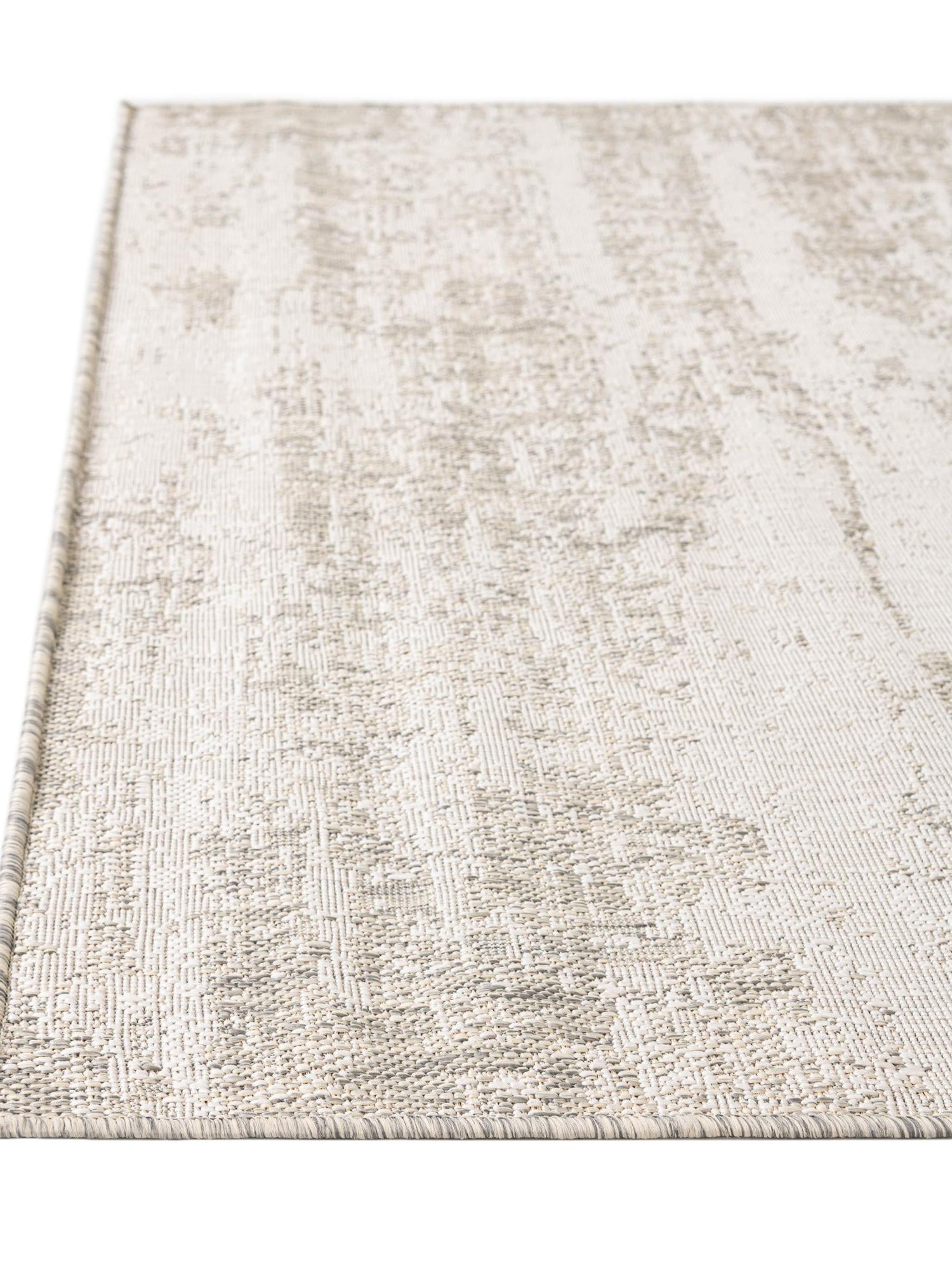 Gray 5' 3 x 8' Outdoor Modern Rectangle Area Rug Weather Resistant for Patio, Deck, Terrace, Balcony, Porch 100% Polypropylene Modern Outside Carpet for Sale at Rug Engine