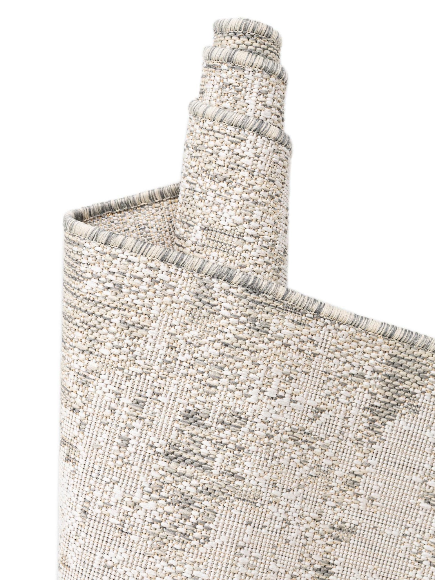 Gray 10' x 14' 1 Outdoor Modern Rectangle Area Rug Weather Resistant for Patio, Deck, Terrace, Balcony, Porch 100% Polypropylene Modern Outside Carpet for Sale at Rug Engine