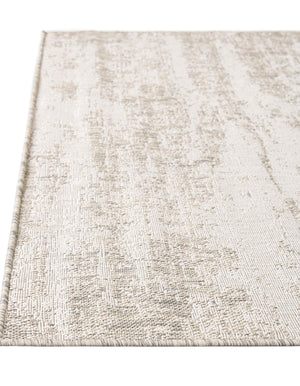 Gray 6' 1 x 6' 1 Outdoor Modern Square Area Rug Weather Resistant for Patio, Deck, Terrace, Balcony, Porch 100% Polypropylene Modern Outside Carpet for Sale at Rug Engine