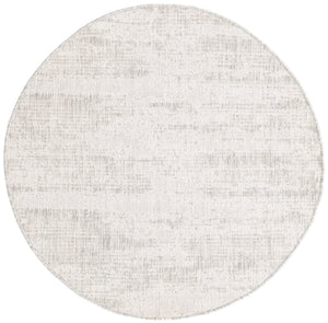 Gray 4' 1 x 4' 1 Outdoor Modern Round Area Rug Weather Resistant for Patio, Deck, Terrace, Balcony, Porch 100% Polypropylene Modern Outside Carpet for Sale at Rug Engine