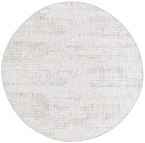 Gray 4' 1 x 4' 1 Outdoor Modern Round Area Rug Weather Resistant for Patio, Deck, Terrace, Balcony, Porch 100% Polypropylene Modern Outside Carpet for Sale at Rug Engine