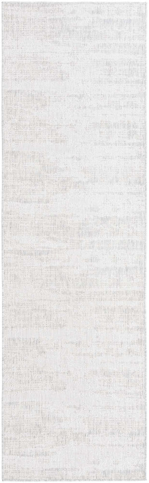 Gray 2' 7 x 10' Outdoor Modern Runner Area Rug Weather Resistant for Patio, Deck, Terrace, Balcony, Porch 100% Polypropylene Modern Outside Carpet for Sale at Rug Engine