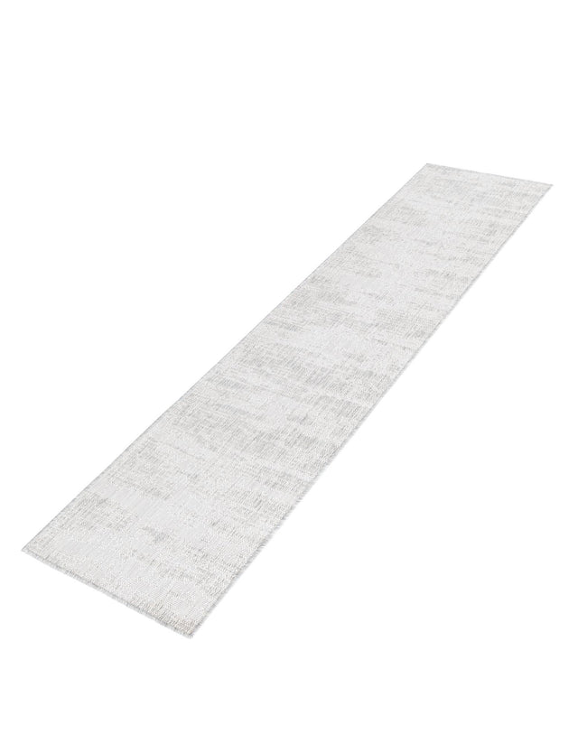 Gray 2' x 8' Outdoor Modern Runner Area Rug Weather Resistant for Patio, Deck, Terrace, Balcony, Porch 100% Polypropylene Modern Outside Carpet for Sale at Rug Engine