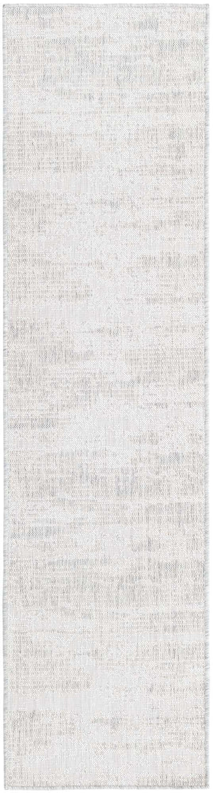 Gray 2' x 8' Outdoor Modern Runner Area Rug Weather Resistant for Patio, Deck, Terrace, Balcony, Porch 100% Polypropylene Modern Outside Carpet for Sale at Rug Engine