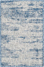Blue 2' x 3' 1 Outdoor Modern Rectangle Area Rug Weather Resistant for Patio, Deck, Terrace, Balcony, Porch 100% Polypropylene Modern Outside Carpet for Sale at Rug Engine
