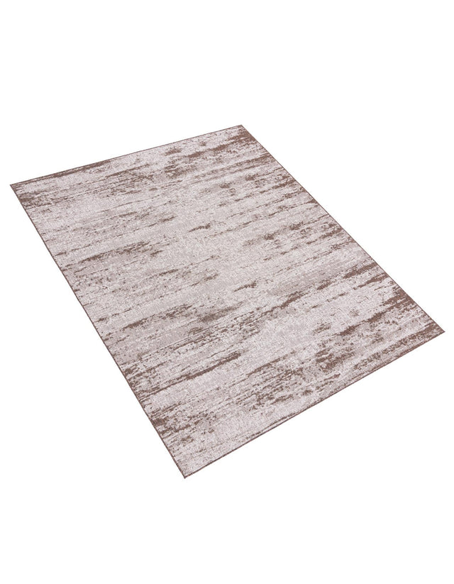 Brown 9' x 12' Outdoor Modern Rectangle Area Rug Weather Resistant for Patio, Deck, Terrace, Balcony, Porch 100% Polypropylene Modern Outside Carpet for Sale at Rug Engine