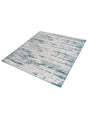 Teal 10' x 10' Outdoor Modern Square Area Rug Weather Resistant for Patio, Deck, Terrace, Balcony, Porch 100% Polypropylene Modern Outside Carpet for Sale at Rug Engine