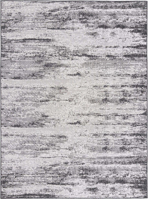 Charcoal 9' x 12' Outdoor Modern Rectangle Area Rug Weather Resistant for Patio, Deck, Terrace, Balcony, Porch 100% Polypropylene Modern Outside Carpet for Sale at Rug Engine
