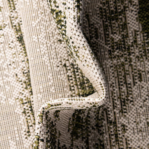 Green 8' x 11' Outdoor Modern Rectangle Rug