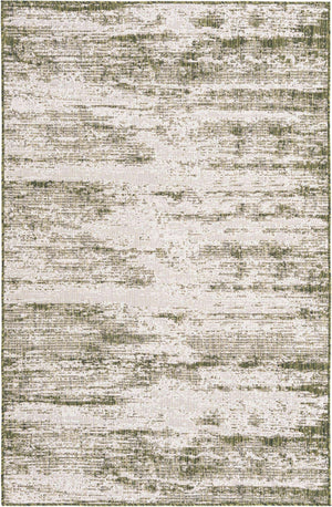 Green 5' 3 x 8' Outdoor Modern Rectangle Area Rug Weather Resistant for Patio, Deck, Terrace, Balcony, Porch 100% Polypropylene Modern Outside Carpet for Sale at Rug Engine