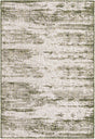 Green 4' 1 x 6' 1 Outdoor Modern Rectangle Area Rug Weather Resistant for Patio, Deck, Terrace, Balcony, Porch 100% Polypropylene Modern Outside Carpet for Sale at Rug Engine