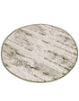 Green 3' 1 x 3' 1 Outdoor Modern Round Area Rug Weather Resistant for Patio, Deck, Terrace, Balcony, Porch 100% Polypropylene Modern Outside Carpet for Sale at Rug Engine