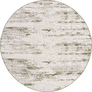 Green 10' x 10' Outdoor Modern Round Area Rug Weather Resistant for Patio, Deck, Terrace, Balcony, Porch 100% Polypropylene Modern Outside Carpet for Sale at Rug Engine