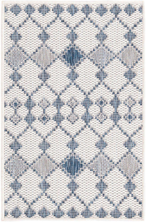 Ivory 2' x 3' 1 Outdoor Trellis Rectangle Rug