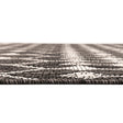 Charcoal 2' x 6' 1 Outdoor Trellis Runner Area Rug Weather Resistant for Patio, Deck, Terrace, Balcony, Porch Geometric Design Water Safe Outside Carpet for Sale at Rug Engine