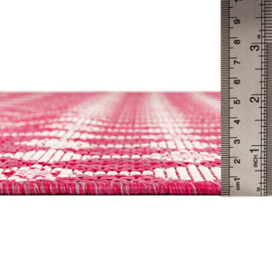 Magenta 10' x 14' 1 Outdoor Trellis Rectangle Area Rug Weather Resistant for Patio, Deck, Terrace, Balcony, Porch Geometric Design Water Safe Outside Carpet for Sale at Rug Engine