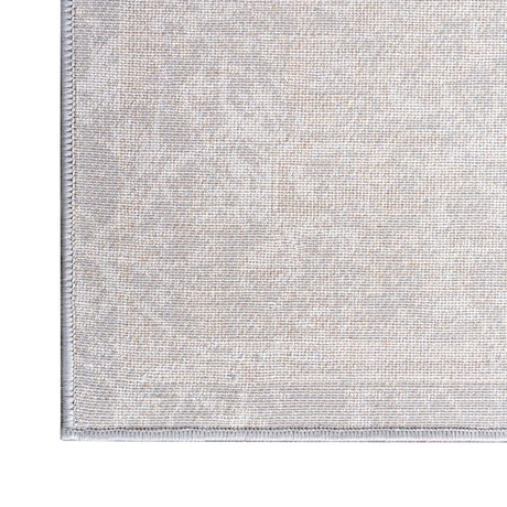 Gray 5' 3 x 5' 3 Aberdeen Square Area Rug 60% Polypropylene & 40% Polyester Living Dining Office Room Carpet for Sale at Rug Engine