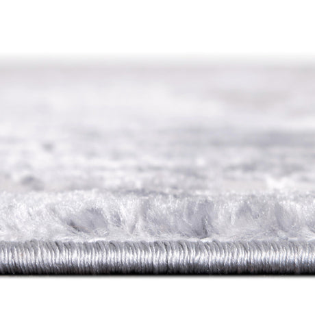 Gray 4' x 6' Aberdeen Oval Area Rug 60% Polypropylene & 40% Polyester Living Dining Office Room Carpet for Sale at Rug Engine