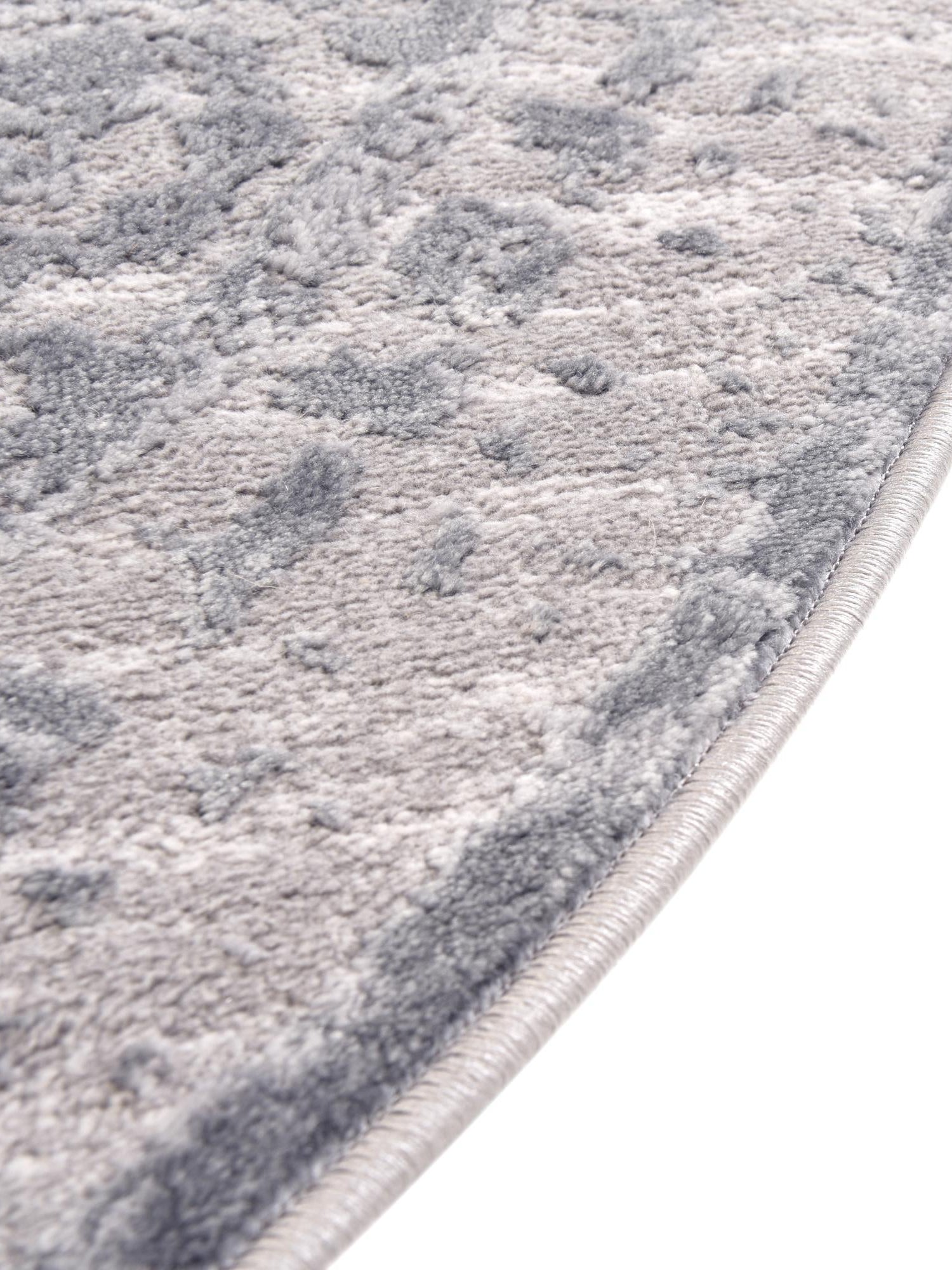Gray 5' 3 x 8' Aberdeen Oval Area Rug 60% Polypropylene & 40% Polyester Living Dining Office Room Carpet for Sale at Rug Engine
