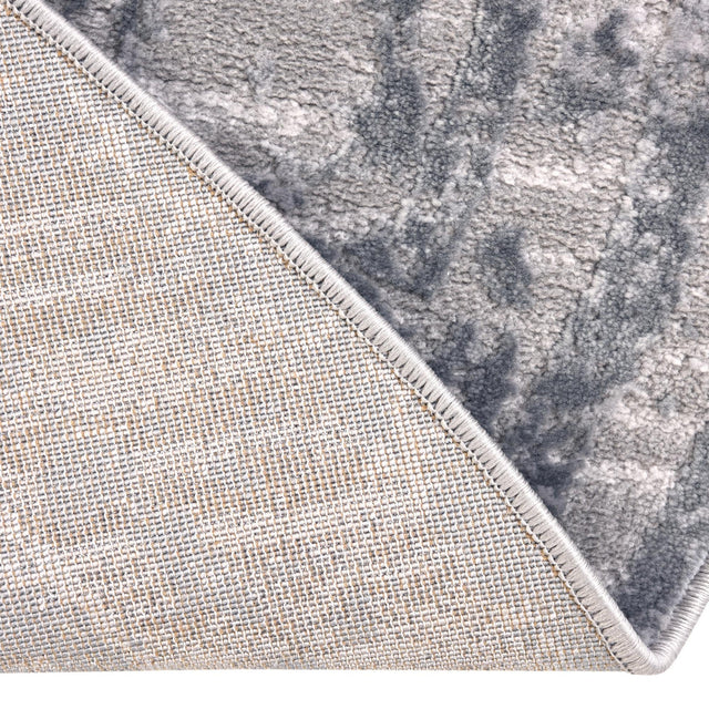 Gray 5' 3 x 8' Aberdeen Oval Area Rug 60% Polypropylene & 40% Polyester Living Dining Office Room Carpet for Sale at Rug Engine