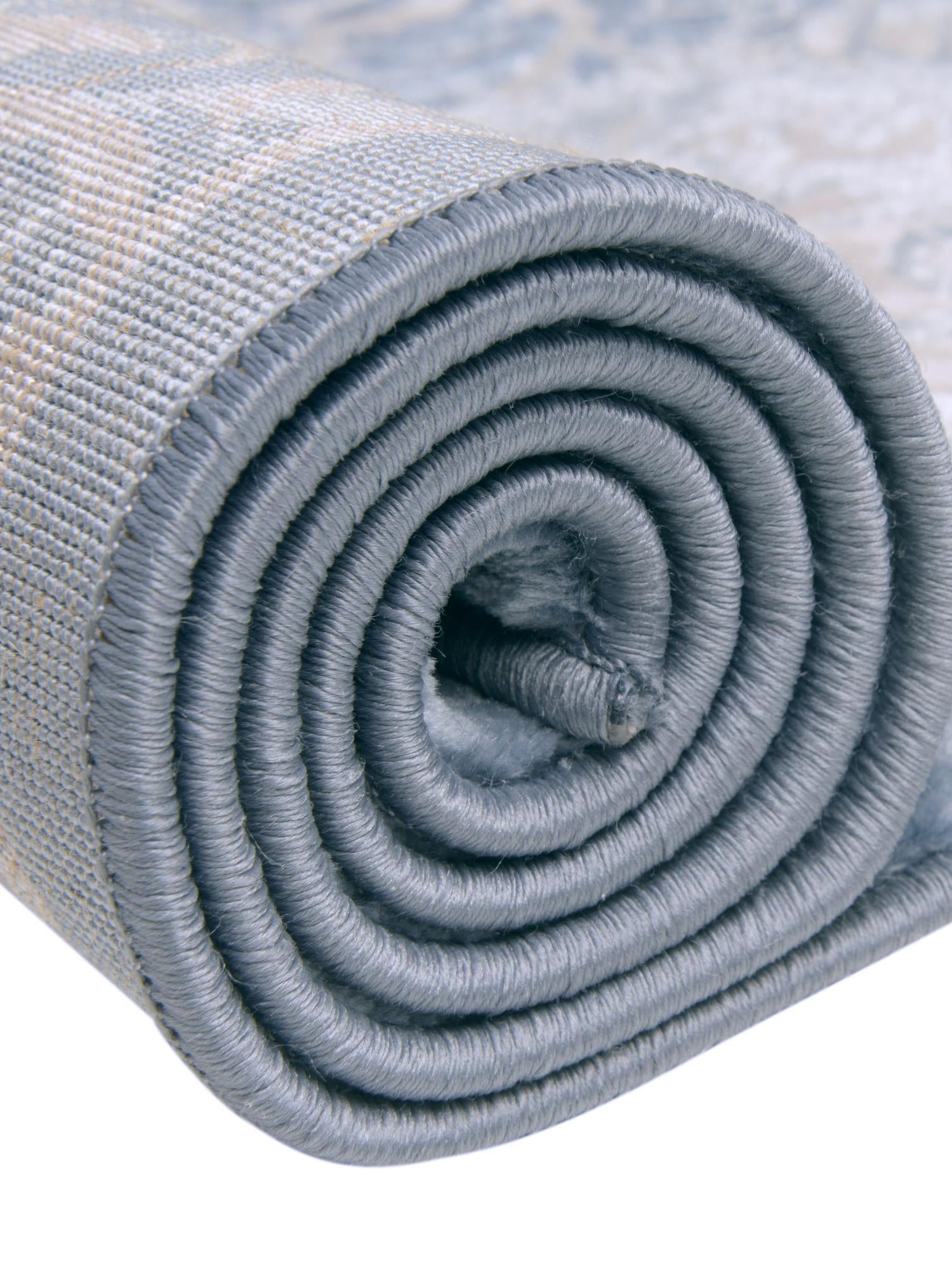 Blue 4' x 6' Aberdeen Oval Area Rug 60% Polypropylene & 40% Polyester Living Dining Office Room Carpet for Sale at Rug Engine