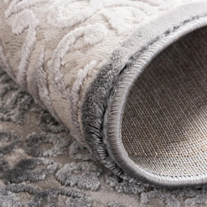 Gray 5' 3 x 8' Aberdeen Oval Area Rug 60% Polypropylene & 40% Polyester Living Dining Office Room Carpet for Sale at Rug Engine