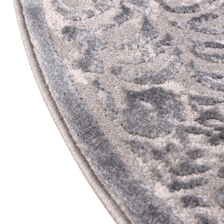 Gray 5' 3 x 8' Aberdeen Oval Area Rug 60% Polypropylene & 40% Polyester Living Dining Office Room Carpet for Sale at Rug Engine