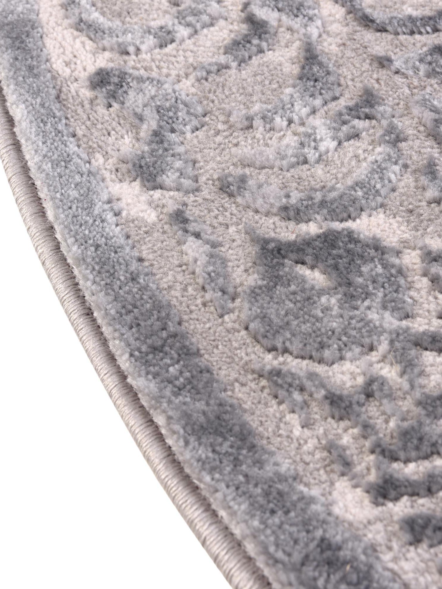 Gray 4' x 6' Aberdeen Oval Area Rug 60% Polypropylene & 40% Polyester Living Dining Office Room Carpet for Sale at Rug Engine
