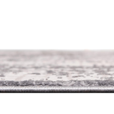 Gray 5' 3 x 5' 3 Aberdeen Octagon Area Rug 60% Polypropylene & 40% Polyester Living Dining Office Room Carpet for Sale at Rug Engine