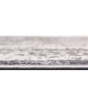 Gray 4' x 6' Aberdeen Oval Area Rug 60% Polypropylene & 40% Polyester Living Dining Office Room Carpet for Sale at Rug Engine