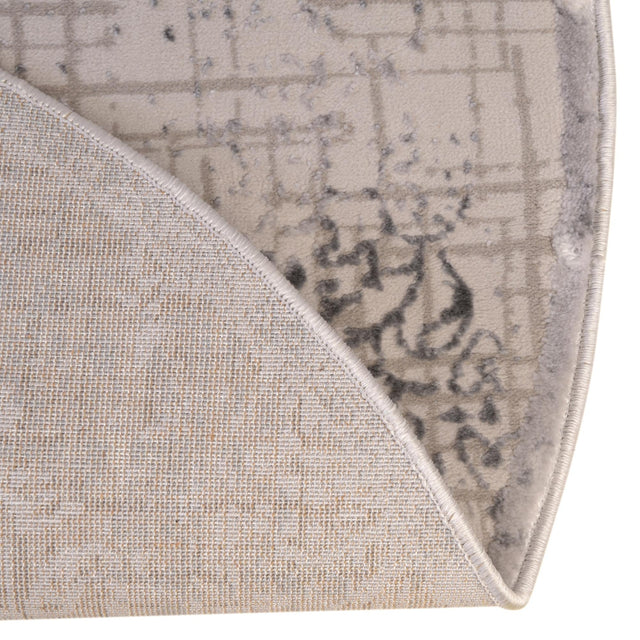Gray 4' x 6' Aberdeen Oval Area Rug 60% Polypropylene & 40% Polyester Living Dining Office Room Carpet for Sale at Rug Engine