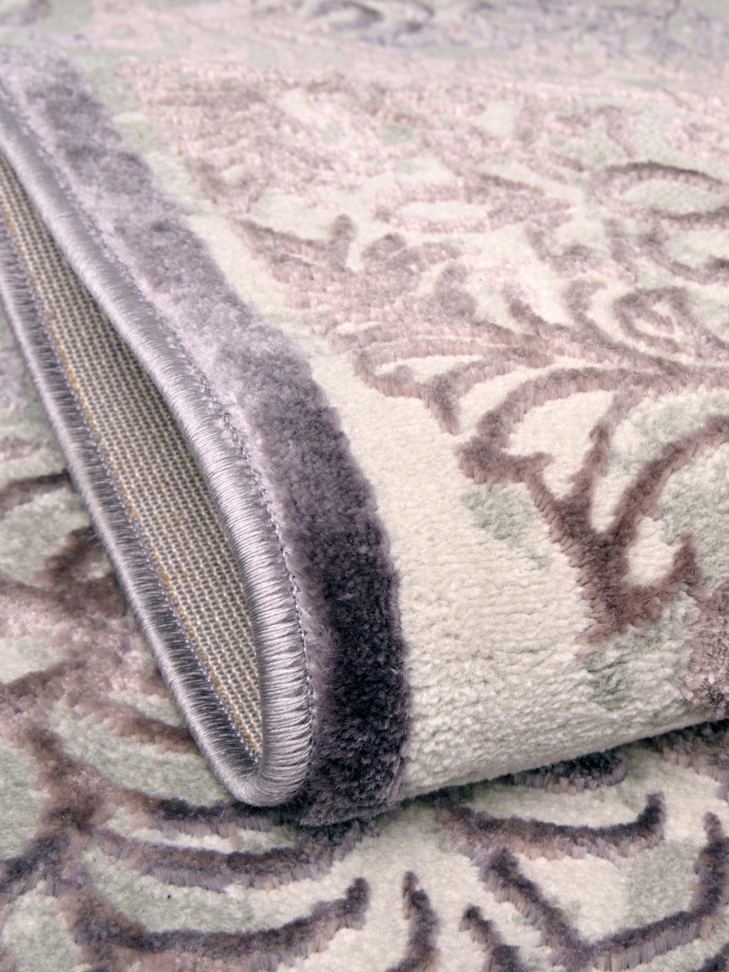 Violet 4' x 4' Aberdeen Octagon Area Rug 60% Polypropylene & 40% Polyester Living Dining Office Room Carpet for Sale at Rug Engine