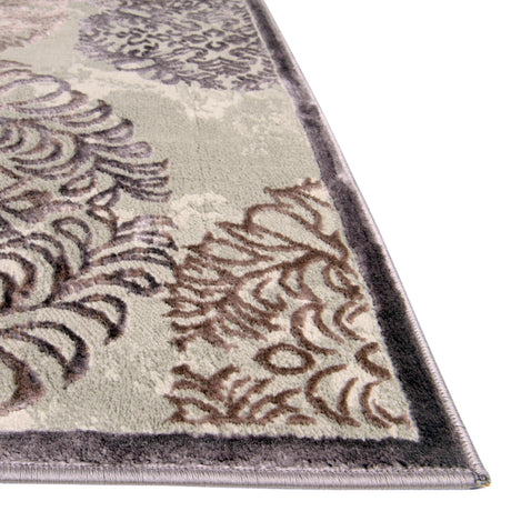 Violet 5' 3 x 5' 3 Aberdeen Square Area Rug 60% Polypropylene & 40% Polyester Living Dining Office Room Carpet for Sale at Rug Engine