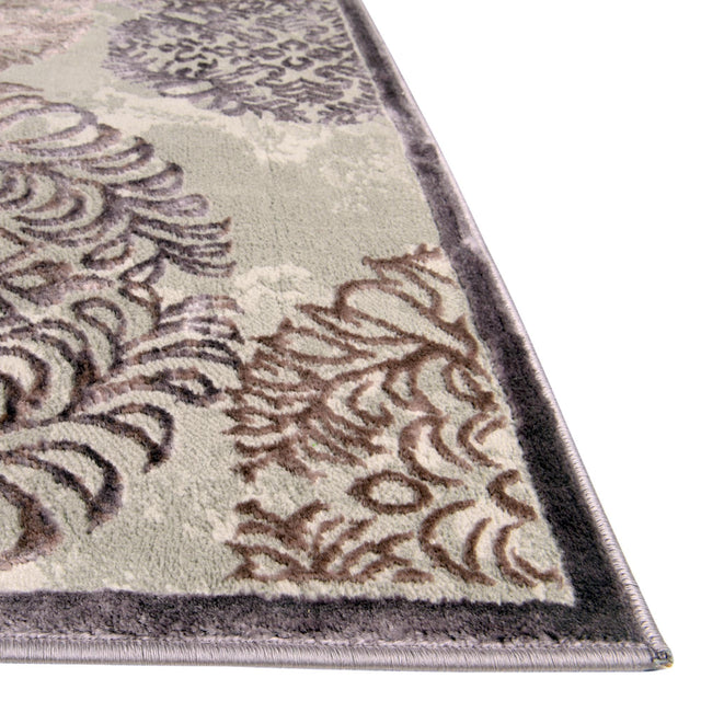 Violet 5' 3 x 5' 3 Aberdeen Square Area Rug 60% Polypropylene & 40% Polyester Living Dining Office Room Carpet for Sale at Rug Engine