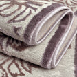 Violet 5' 3 x 5' 3 Aberdeen Square Area Rug 60% Polypropylene & 40% Polyester Living Dining Office Room Carpet for Sale at Rug Engine