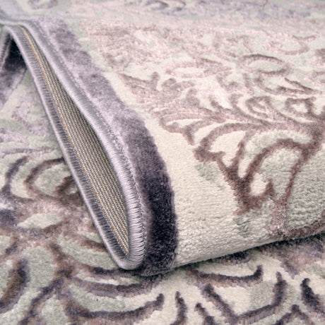 Violet 5' 3 x 8' Aberdeen Oval Area Rug 60% Polypropylene & 40% Polyester Living Dining Office Room Carpet for Sale at Rug Engine