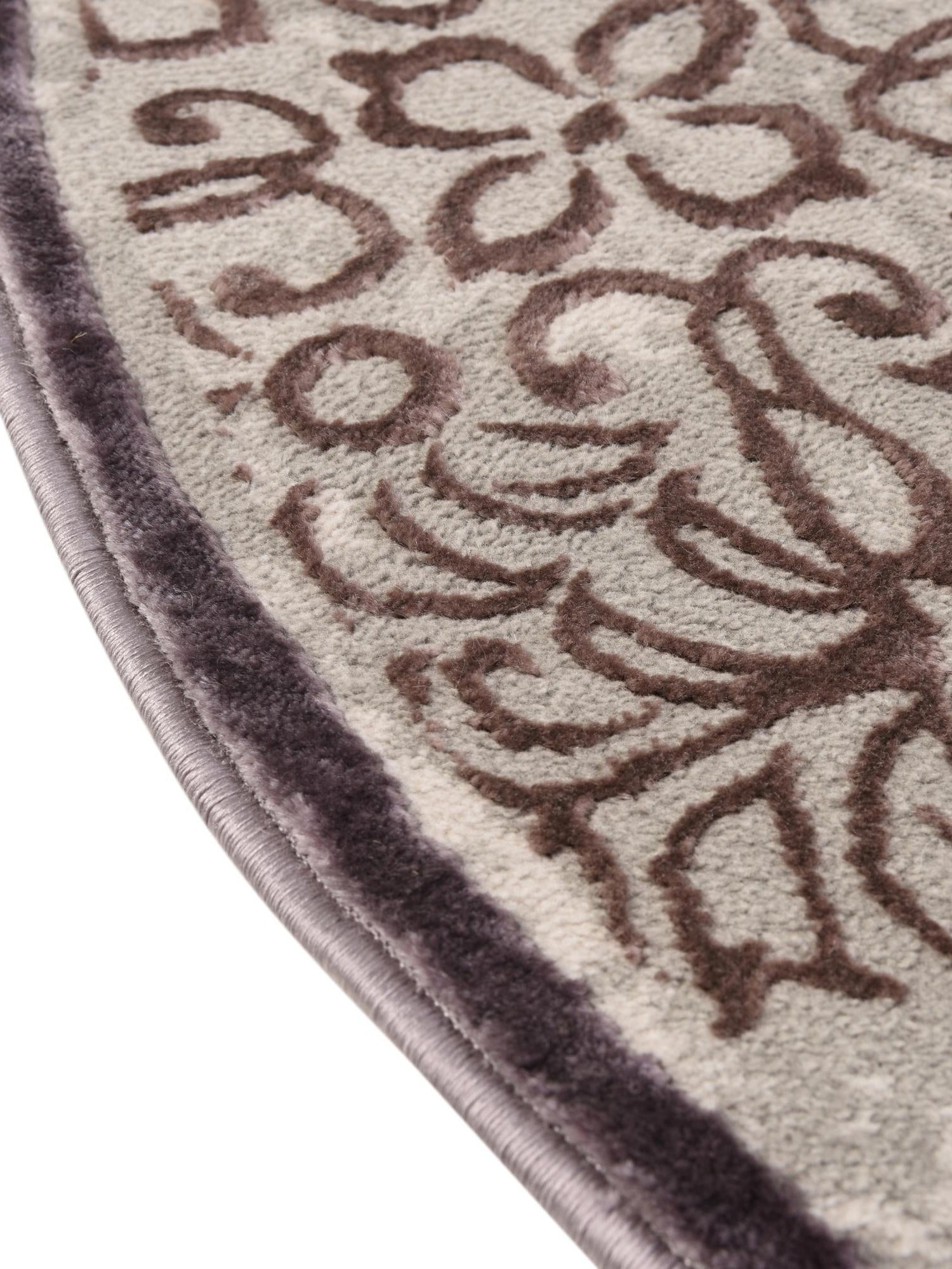 Violet 4' x 6' Aberdeen Oval Area Rug 60% Polypropylene & 40% Polyester Living Dining Office Room Carpet for Sale at Rug Engine
