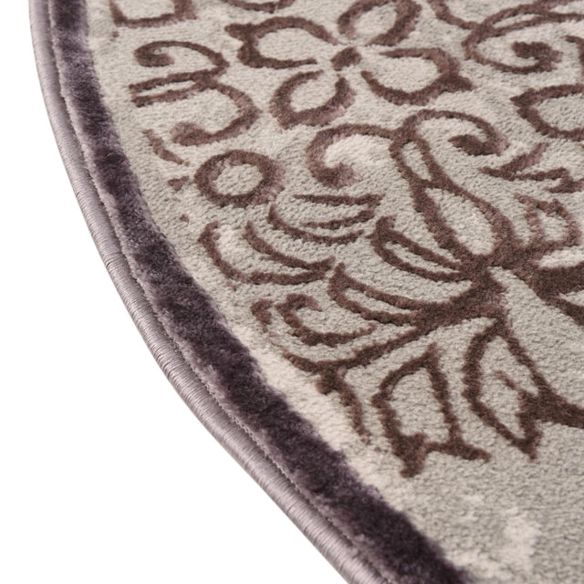 Violet 4' x 6' Aberdeen Oval Area Rug 60% Polypropylene & 40% Polyester Living Dining Office Room Carpet for Sale at Rug Engine