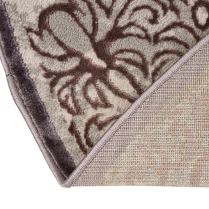 Violet 5' 3 x 8' Aberdeen Oval Area Rug 60% Polypropylene & 40% Polyester Living Dining Office Room Carpet for Sale at Rug Engine