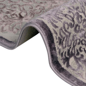 Violet 5' 3 x 8' Aberdeen Oval Area Rug 60% Polypropylene & 40% Polyester Living Dining Office Room Carpet for Sale at Rug Engine