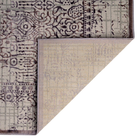 Violet 5' 3 x 5' 3 Aberdeen Octagon Area Rug 60% Polypropylene & 40% Polyester Living Dining Office Room Carpet for Sale at Rug Engine