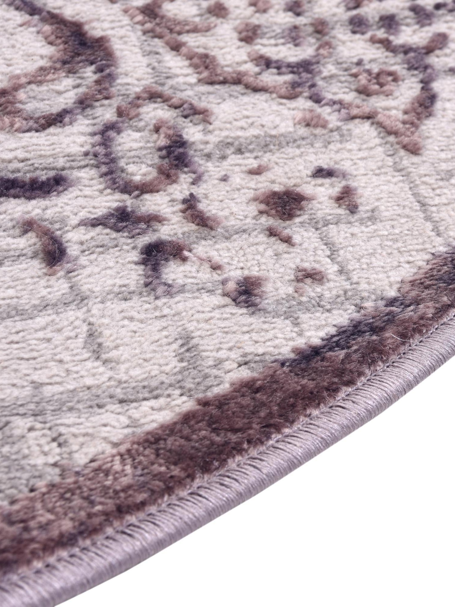 Violet 4' x 6' Aberdeen Oval Area Rug 60% Polypropylene & 40% Polyester Living Dining Office Room Carpet for Sale at Rug Engine