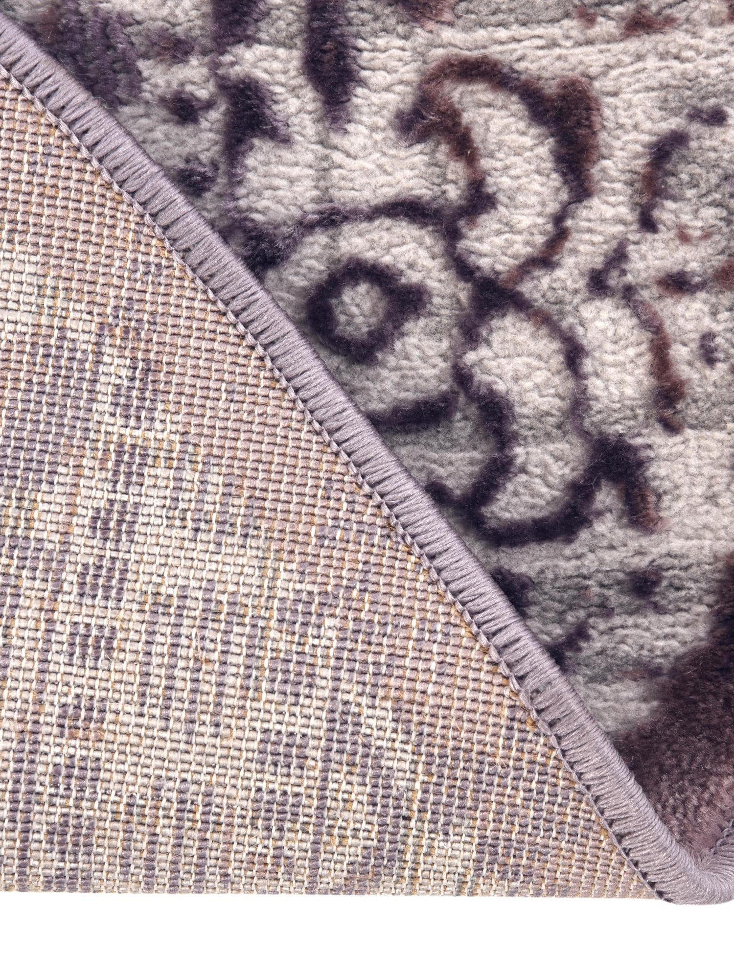 Violet 4' x 6' Aberdeen Oval Area Rug 60% Polypropylene & 40% Polyester Living Dining Office Room Carpet for Sale at Rug Engine
