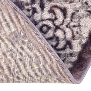 Violet 4' x 6' Aberdeen Oval Area Rug 60% Polypropylene & 40% Polyester Living Dining Office Room Carpet for Sale at Rug Engine