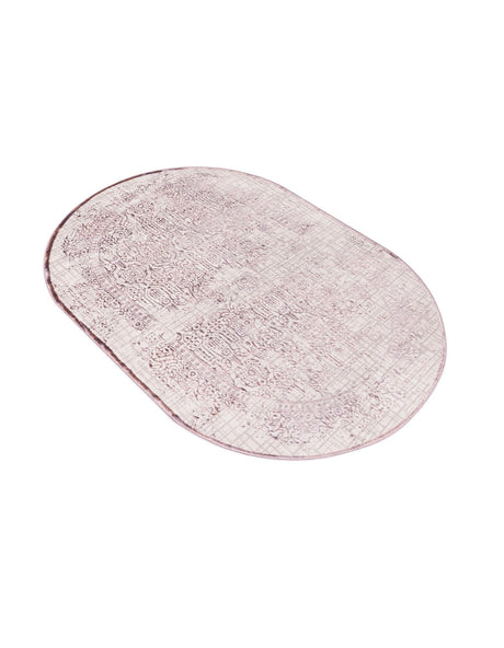 Violet 5' 3 x 8' Aberdeen Oval Area Rug 60% Polypropylene & 40% Polyester Living Dining Office Room Carpet for Sale at Rug Engine