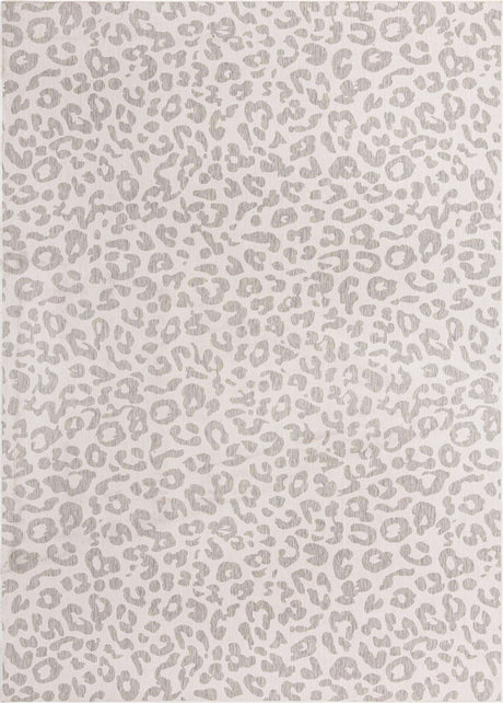 Ivory Gray 10' x 14' 1 Outdoor Safari Rectangle Rug