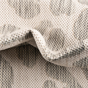 Ivory Gray 10' x 14' 1 Outdoor Safari Rectangle Rug