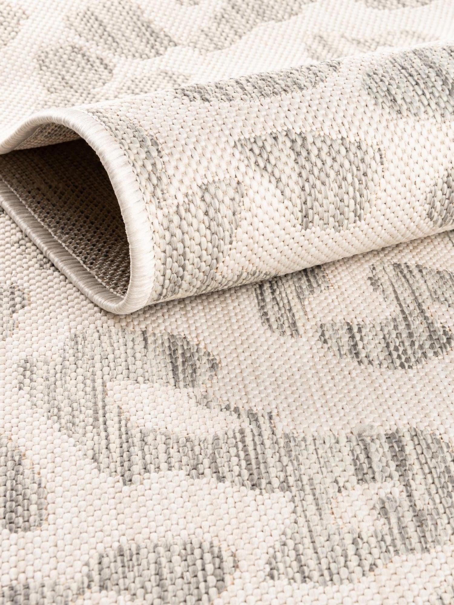 Ivory Gray 13' 1 x 13' 1 Outdoor Safari Round Area Rug Weather Resistant for Patio, Deck, Terrace, Balcony, Porch Animal Print Wildlife Nature Carpet for Sale at Rug Engine