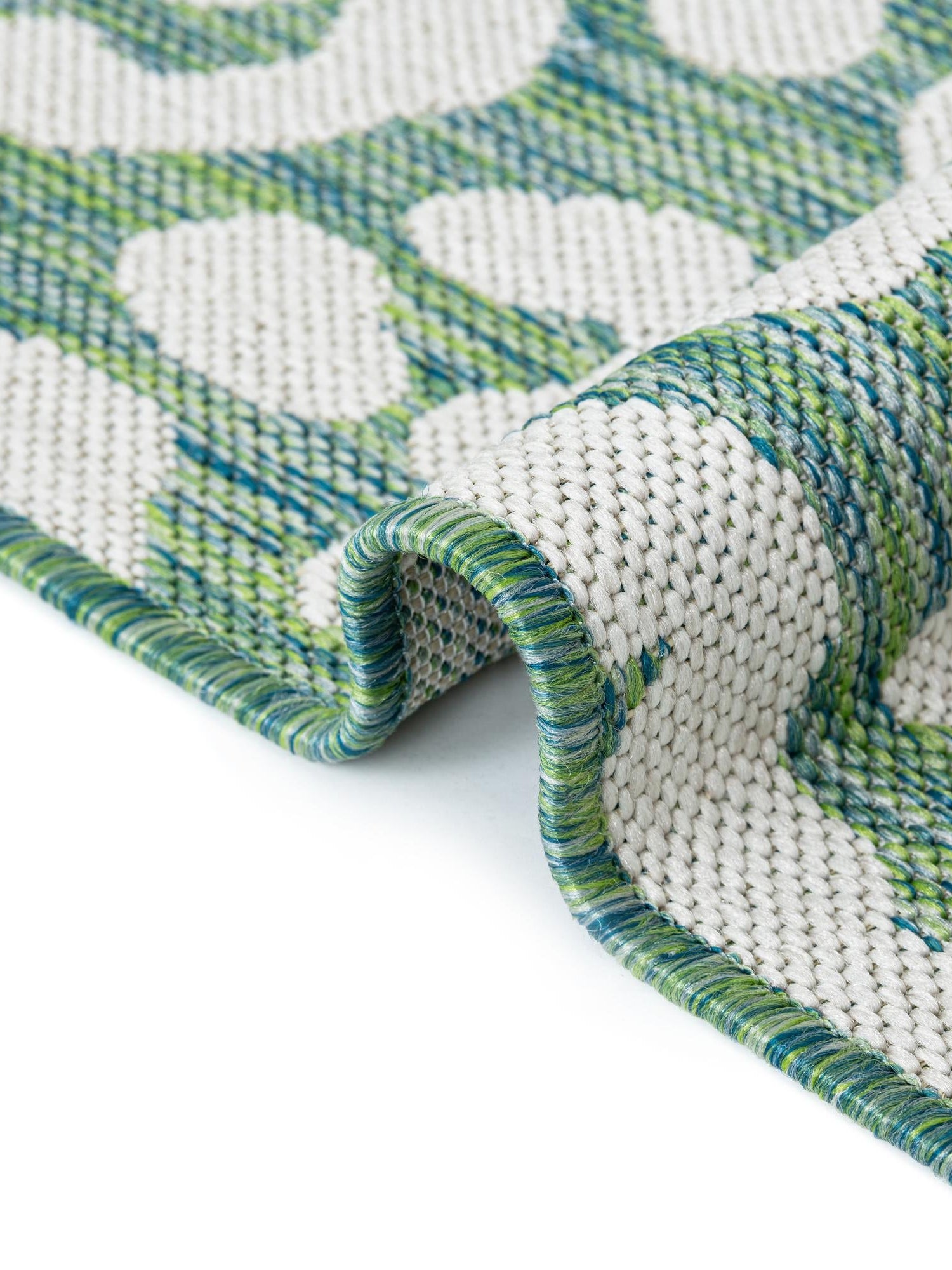 Green Blue 5' 3 x 5' 3 Outdoor Safari Square Area Rug Weather Resistant for Patio, Deck, Terrace, Balcony, Porch Animal Print Wildlife Nature Carpet for Sale at Rug Engine