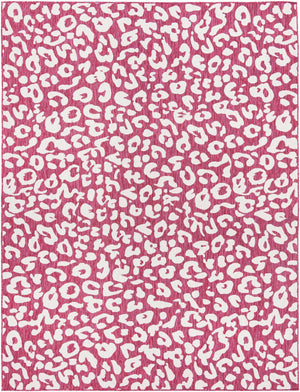 Magenta 9' x 12' Outdoor Safari Rectangle Area Rug Weather Resistant for Patio, Deck, Terrace, Balcony, Porch Animal Print Wildlife Nature Carpet for Sale at Rug Engine